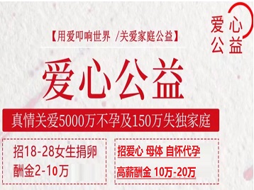 沧州市捐卵助孕生子 爱心志愿者招募